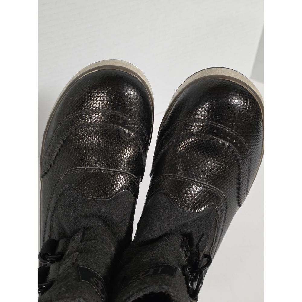 UGG Australia Marrais Winter Boots Womens 7 EUR 38 Waterproof Ankle Gray READ - Picture 8 of 14